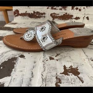 Silver Jack Rogers Wedges